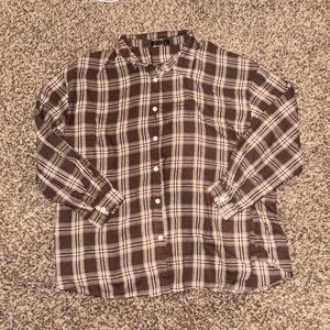 Brown Flannel